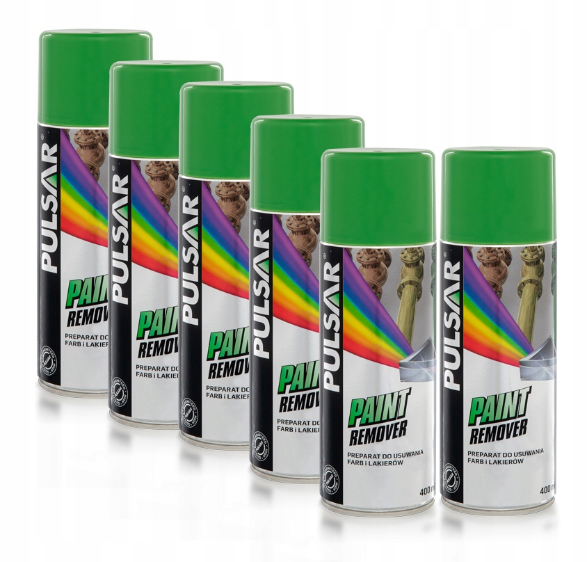 

Pulsar Zmywacz Do Usuwania Lakieru Farb 400 ml x6