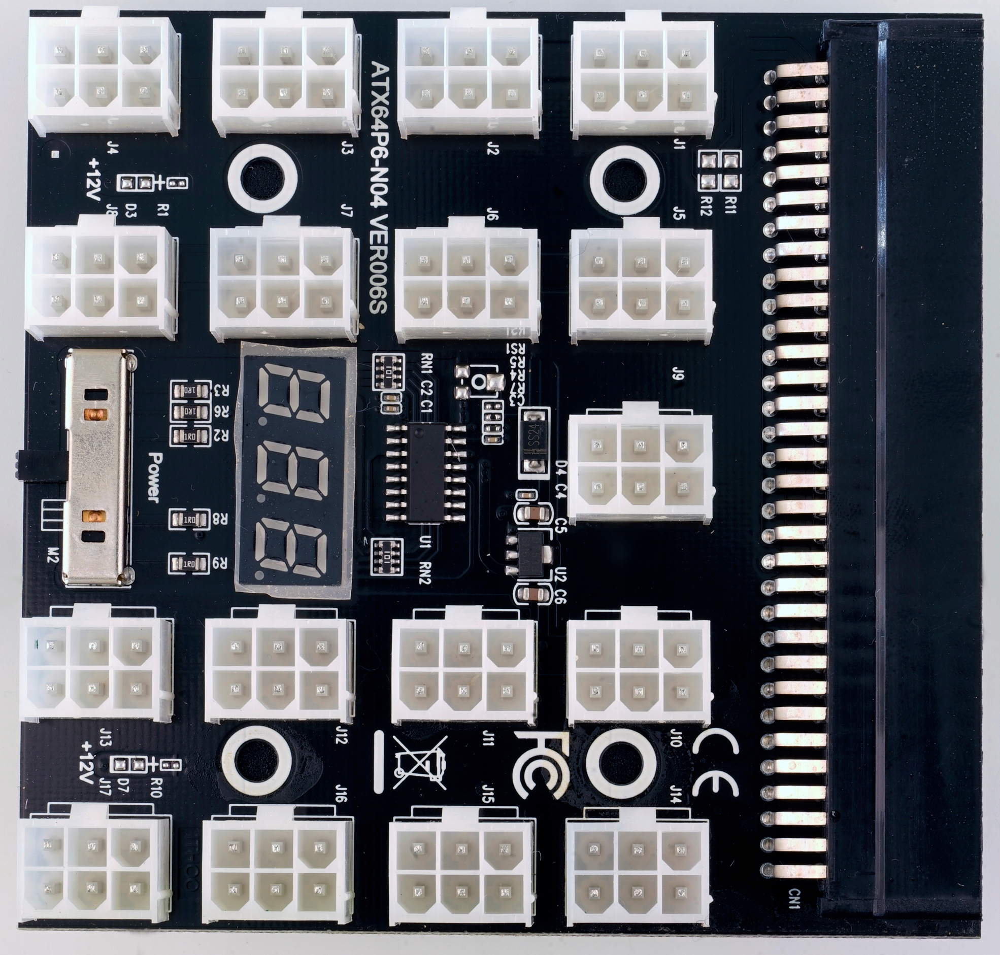 

Adapter Pci-e Breakout board 17 gniazd Pci-e