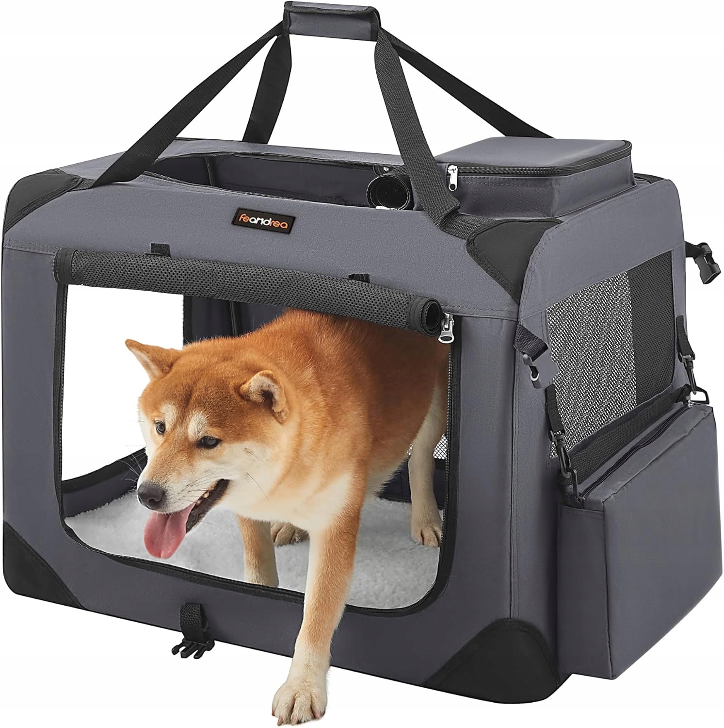 Torba transportowa dla psa kota transporter składany L 70 x 52 cm do 16 kg
