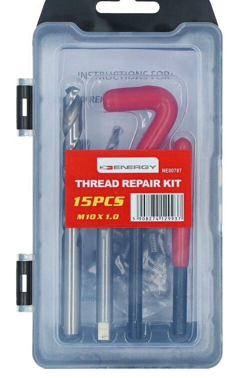 

Zestaw Do Naprawy Gwintów M12X1.25 15SZT
