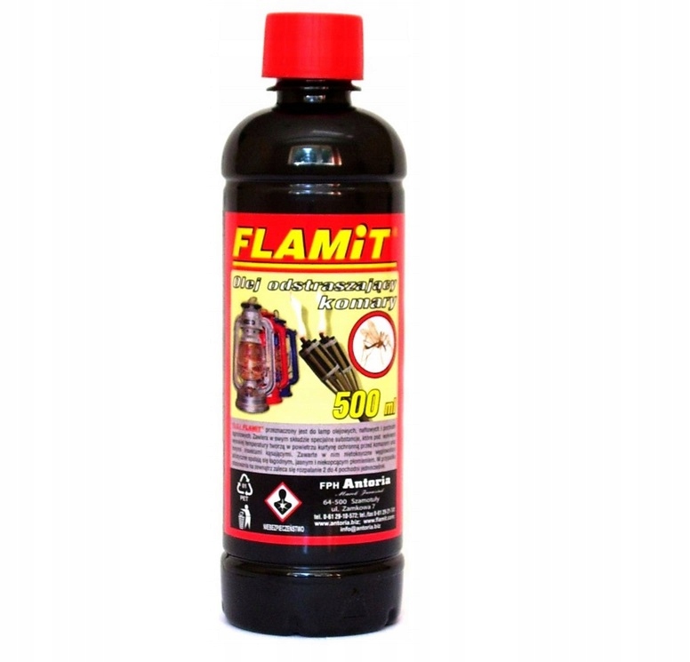 

Olej do lamp świec naftowych komar nie siada 0,5L