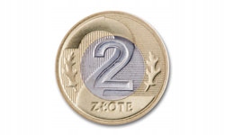 2 zł złote 2010 od MNC