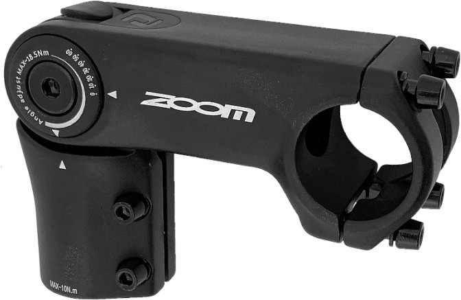 Mostek Wspornik Kierownicy Zoom TDS-D642 Ahead 31,8 x 90 mm Mat Regulowany