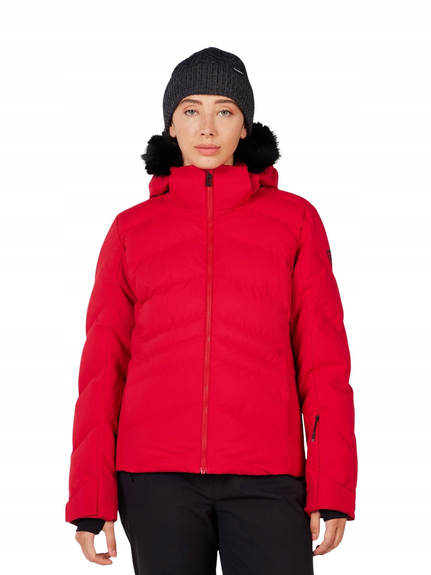 Dámská lyžařská bunda Rossignol Staci Insulated Ruby Red Xs