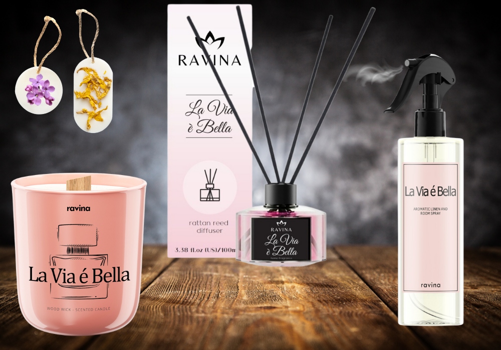 LA VIA BELLA PERFUMY SAMOCHODOWE AUTA ZAPACH DO SAMOCHODU ODŚWIEŻACZ WNĘTRZ Producent Inny
