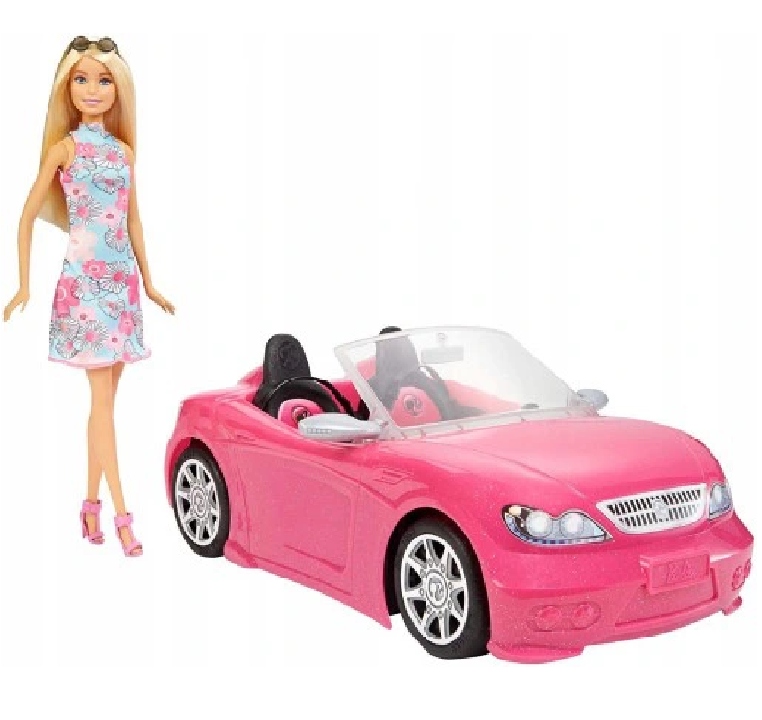 

Mattel Lalka Barbie w Różowym Kabriolecie FPR57