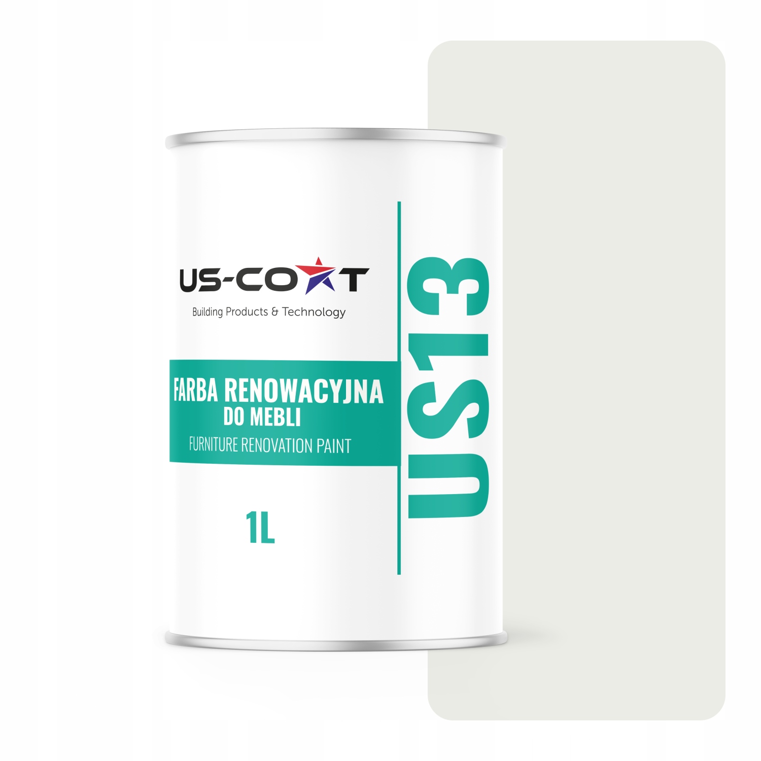 Barva pro renovaci nábytku předních skříní 1L Akrylová Bílá Signální Lesk