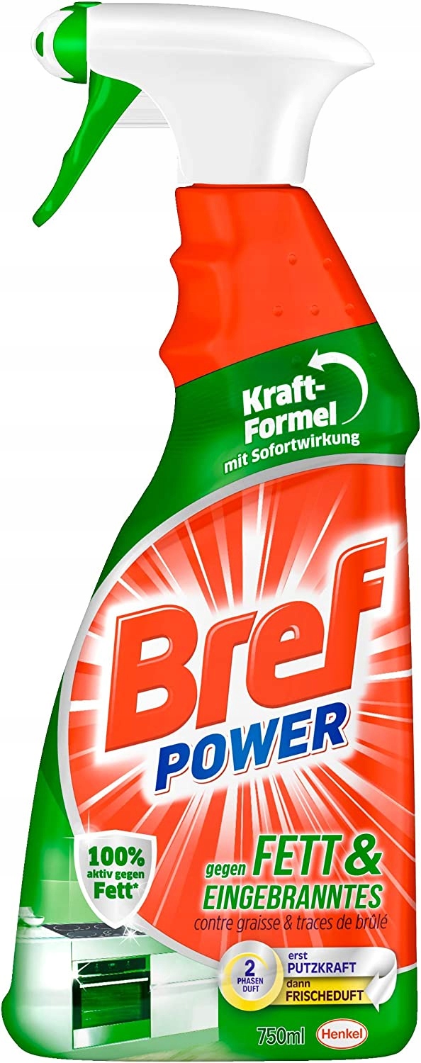 

Płyn Bref 0,75l czyszczenie kuchenek i płyt De