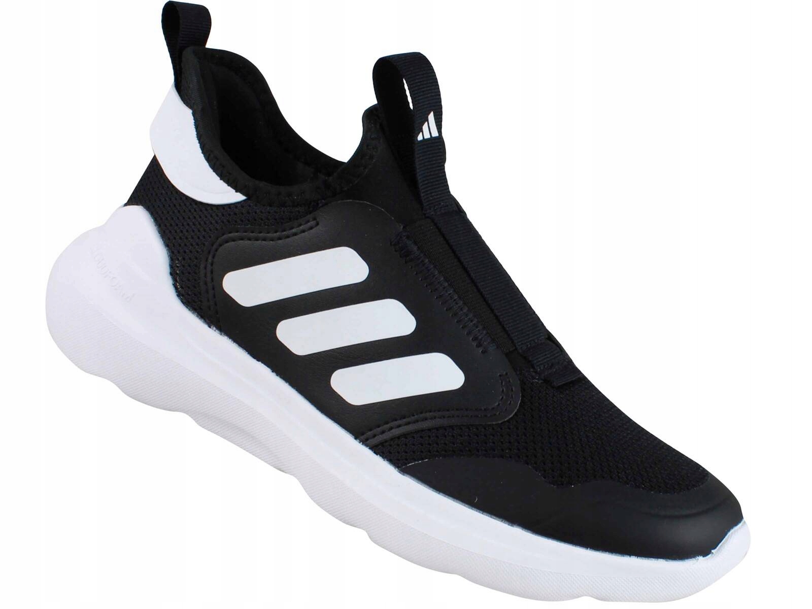 Adidas Tensaur Comfort Ac JR7661 Buty Dziecięce Wsuwane Czarne Na W-f