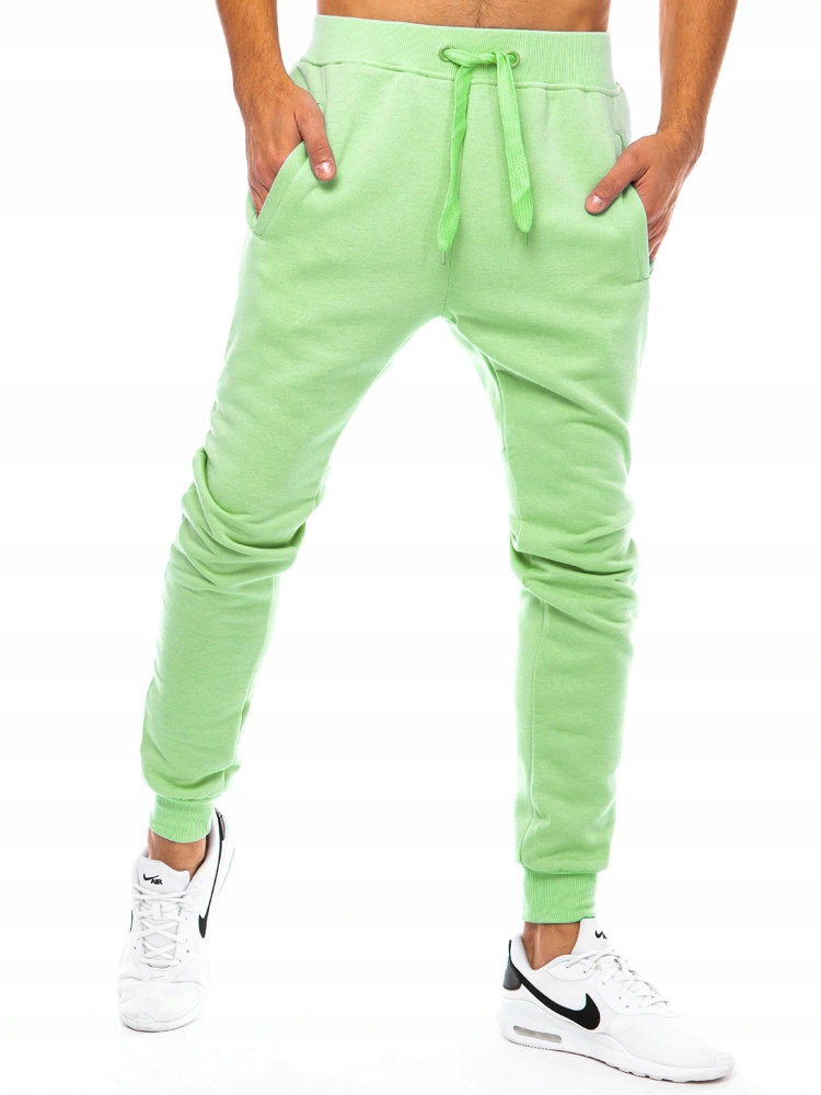 MĘSKIE SPODNIE DRESOWE TYPU JOGGER ux3451 - XL Rozmiar XL