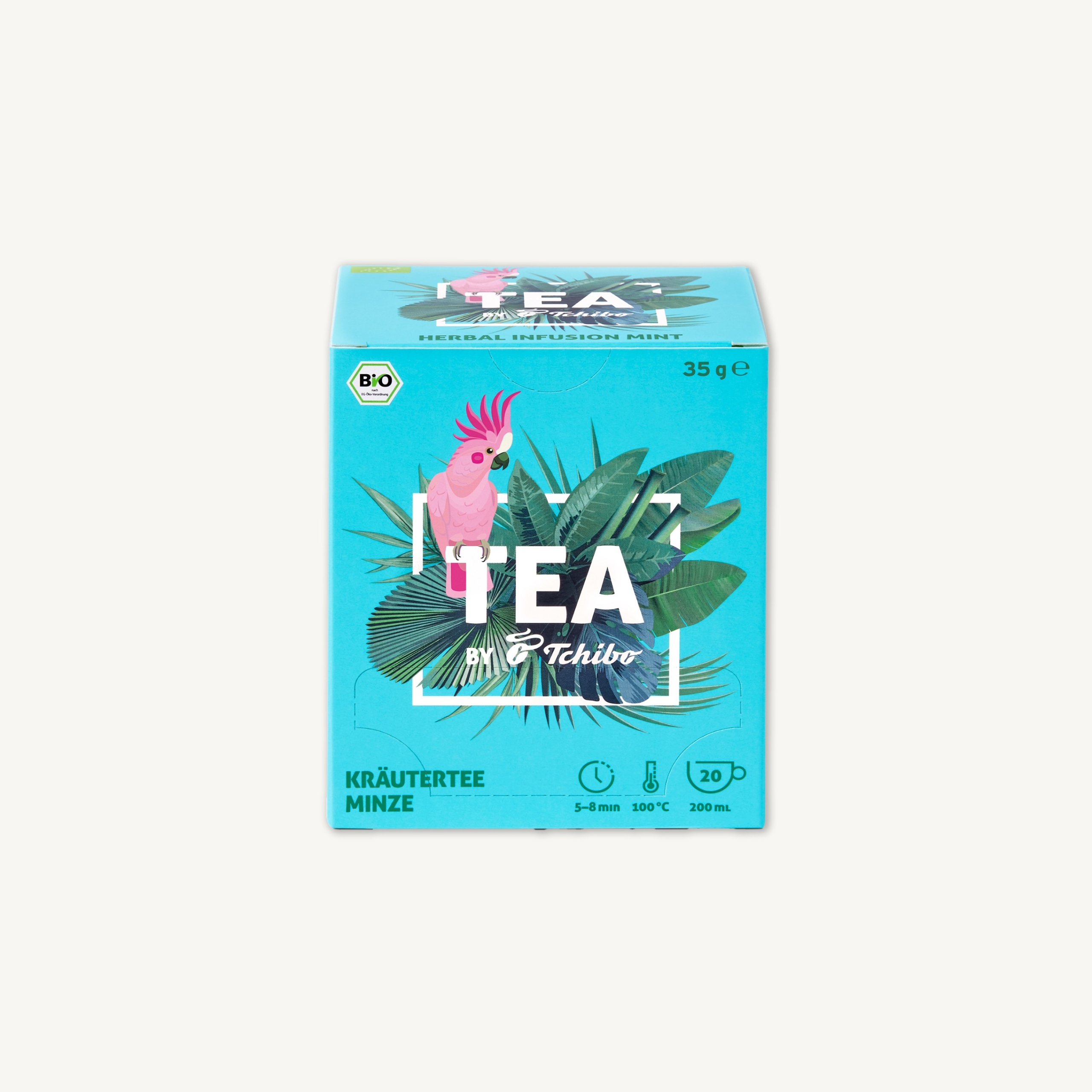 Levně Tea by Tchibo Ekologický čaj čaj Máta 35 g