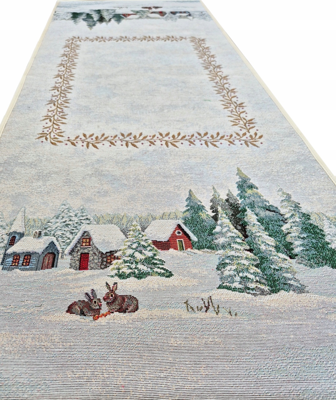 Běhoun se zimní krajinou 40x100 cm 1262VE