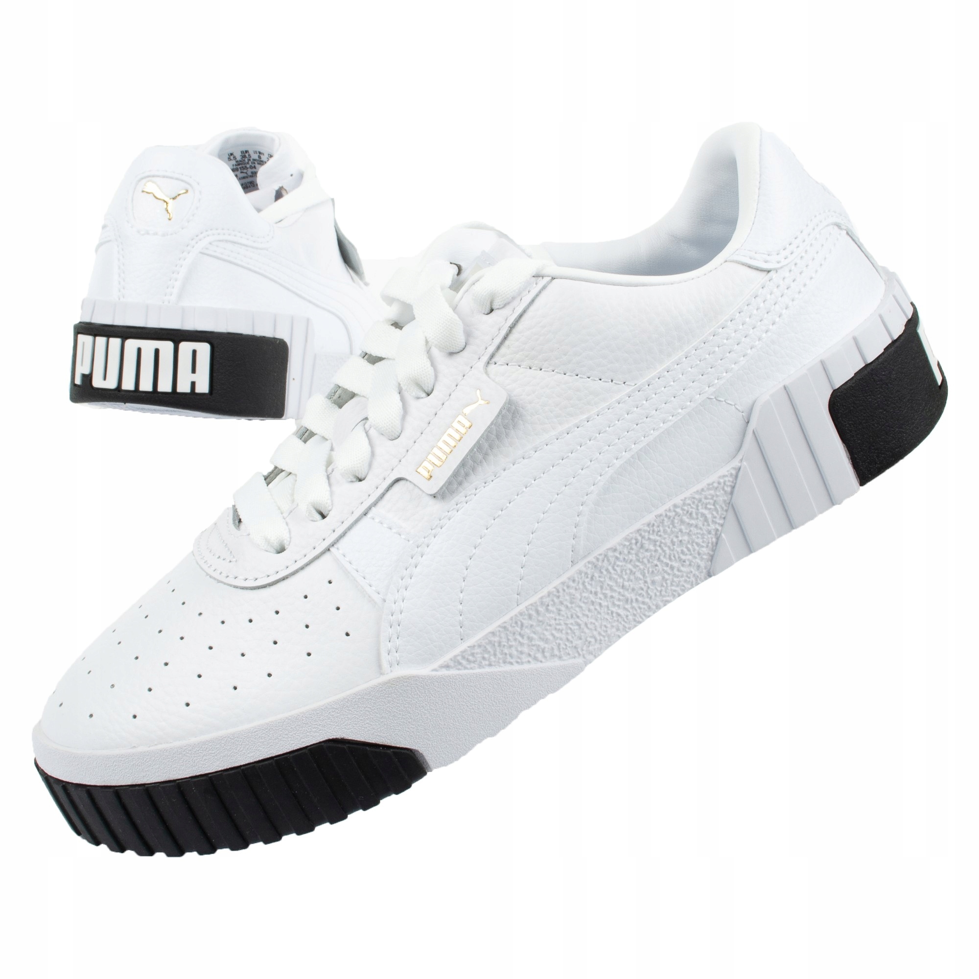 Dámské sportovní tenisky Puma Cali bílé vel. 35,5, lehké a pohodlné