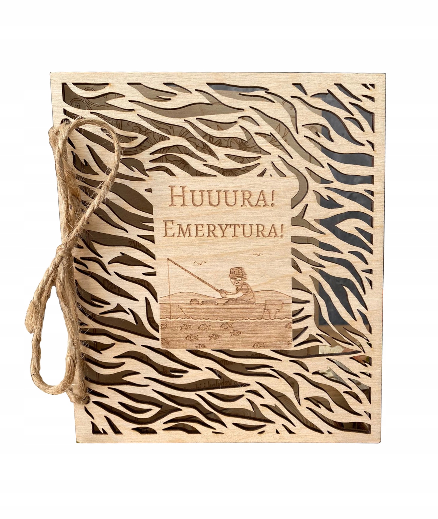 

Kartka Pamiątka Przejścia na Emeryturę Dla Emeryta