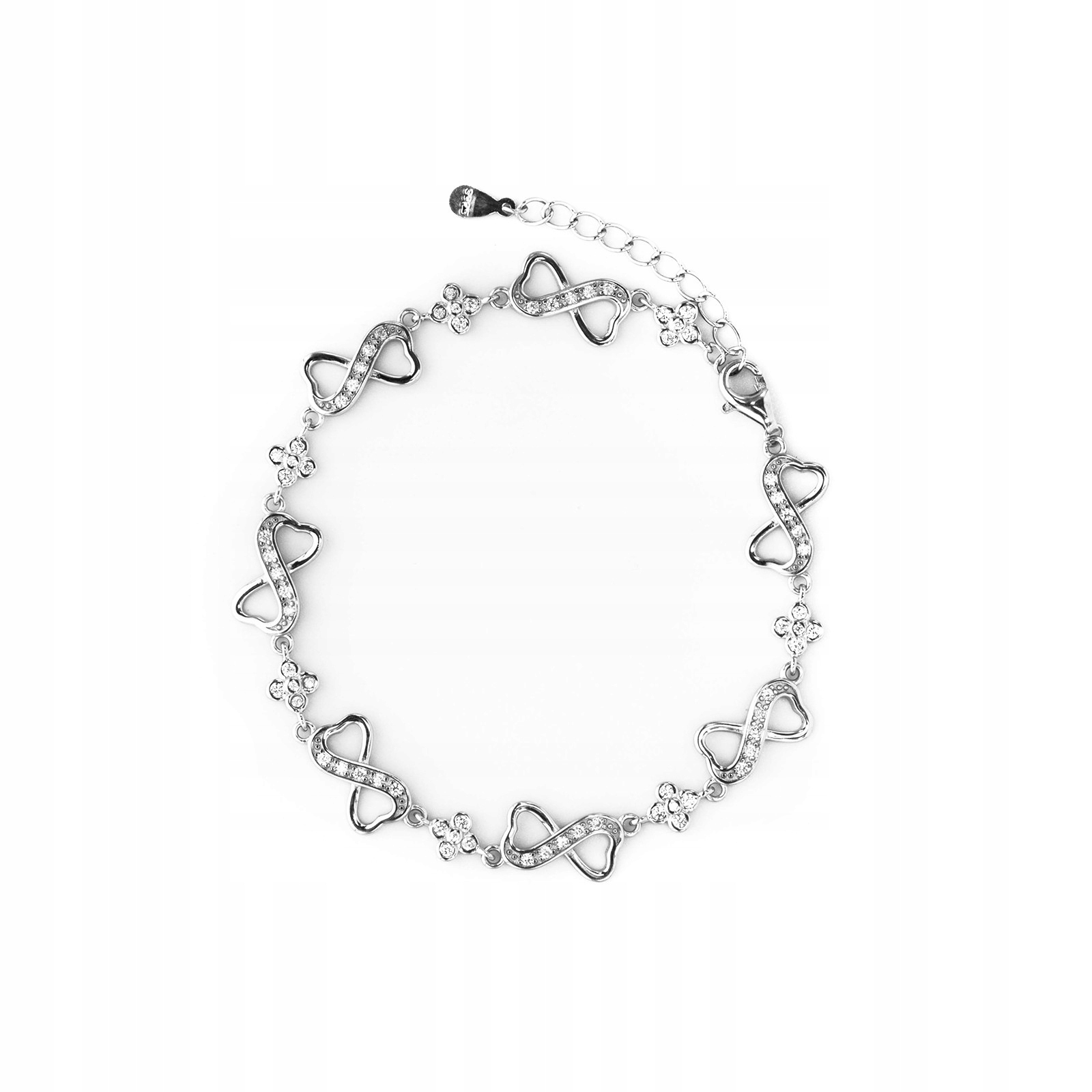 Stříbrný náramek 925 Infinite Love