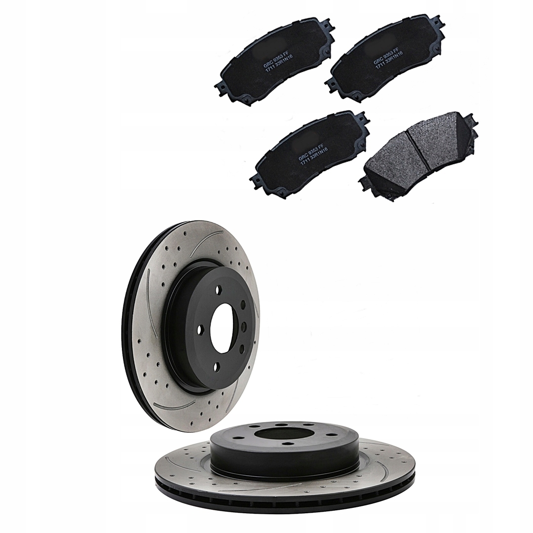 Диски предварительно просверленные накладки передние Mazda 6 GJ