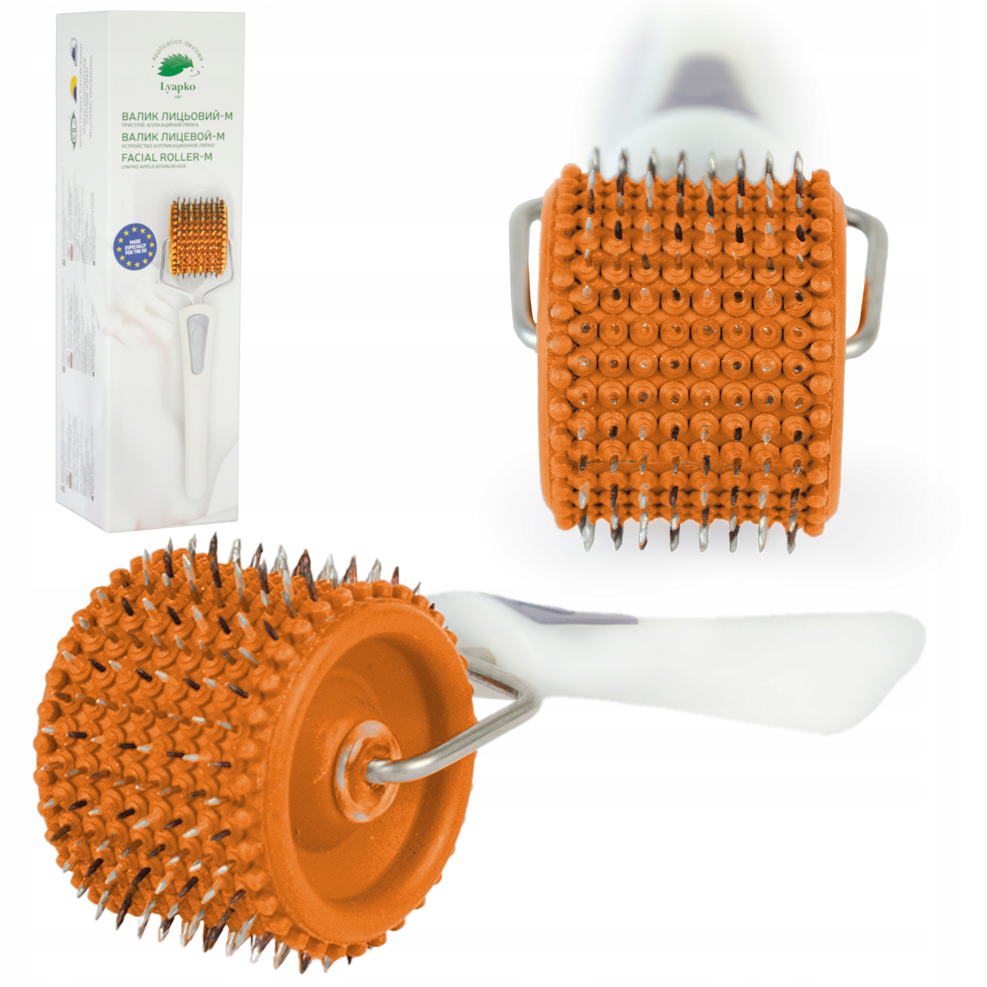Wałek Do Twarzy Lyapko 3,5 Mini Roller Igłowy Masażu Akupresury Bez Niklu
