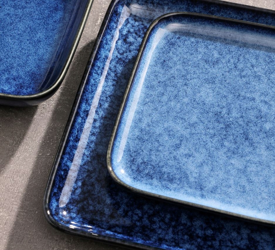 VANCASSO STERN zastawa obiadowa dla 4 osób/16szt Kształt Kwadratowy