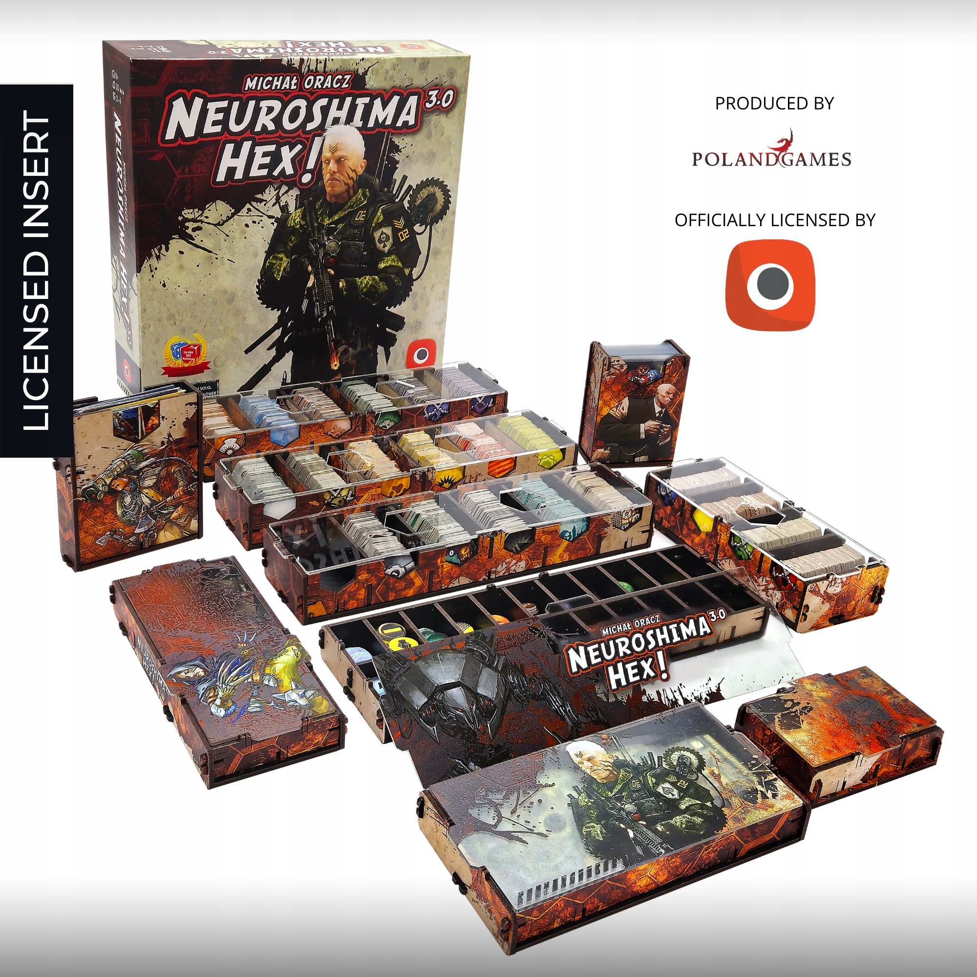 e-Raptor: Insert do Neuroshima Hex 3.0 Uv Print