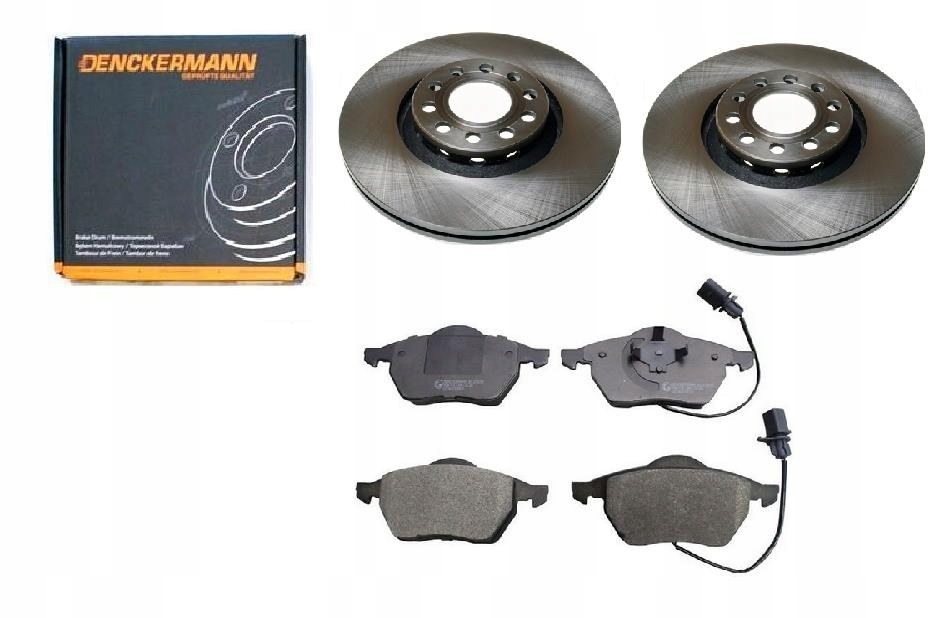 Kotouče Brzdové Destičky Audi A4 B5 A6 C5 Přední 312MM Kp