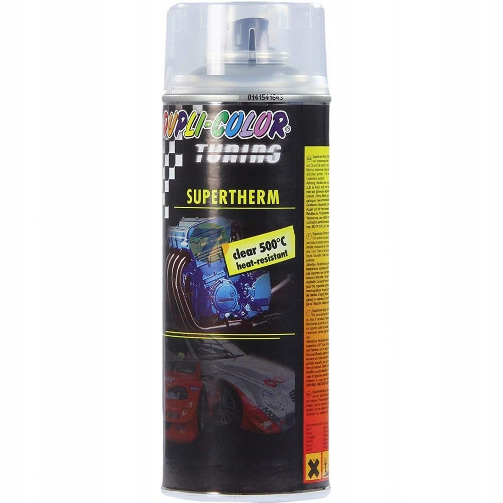 Dupli Color Tuning Lakier Żaroodporny 500C Motip 400ml Bezbarwny