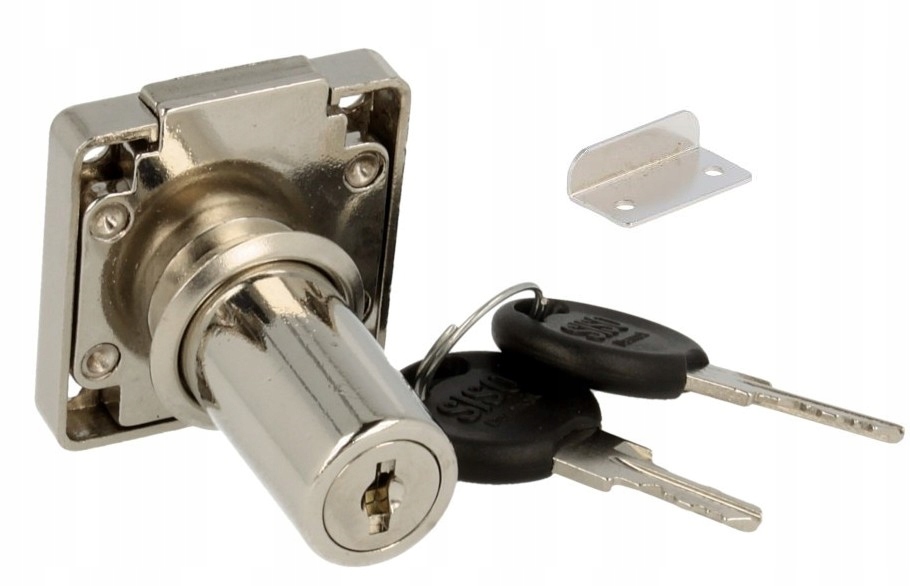 

Zamek meblowy kwadrat 850 cylind. 38mm jeden klucz