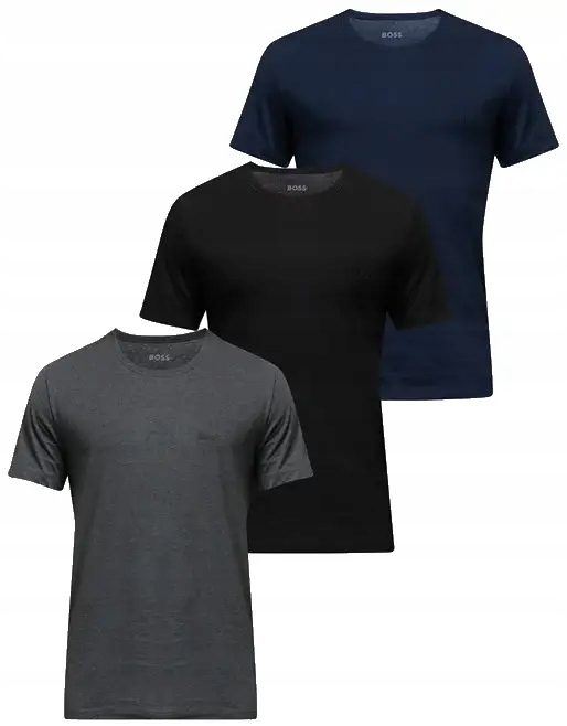 Koszulki męskie Hugo Boss 3pak t-shirt koszulka z krótkim rękawem r. M