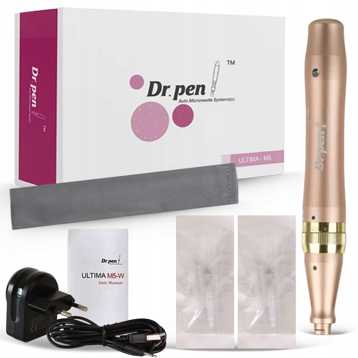 Dr Pen Ultima M5-W 2 Kartridże Bezprzewodowy, Dermapen do mezoterapii