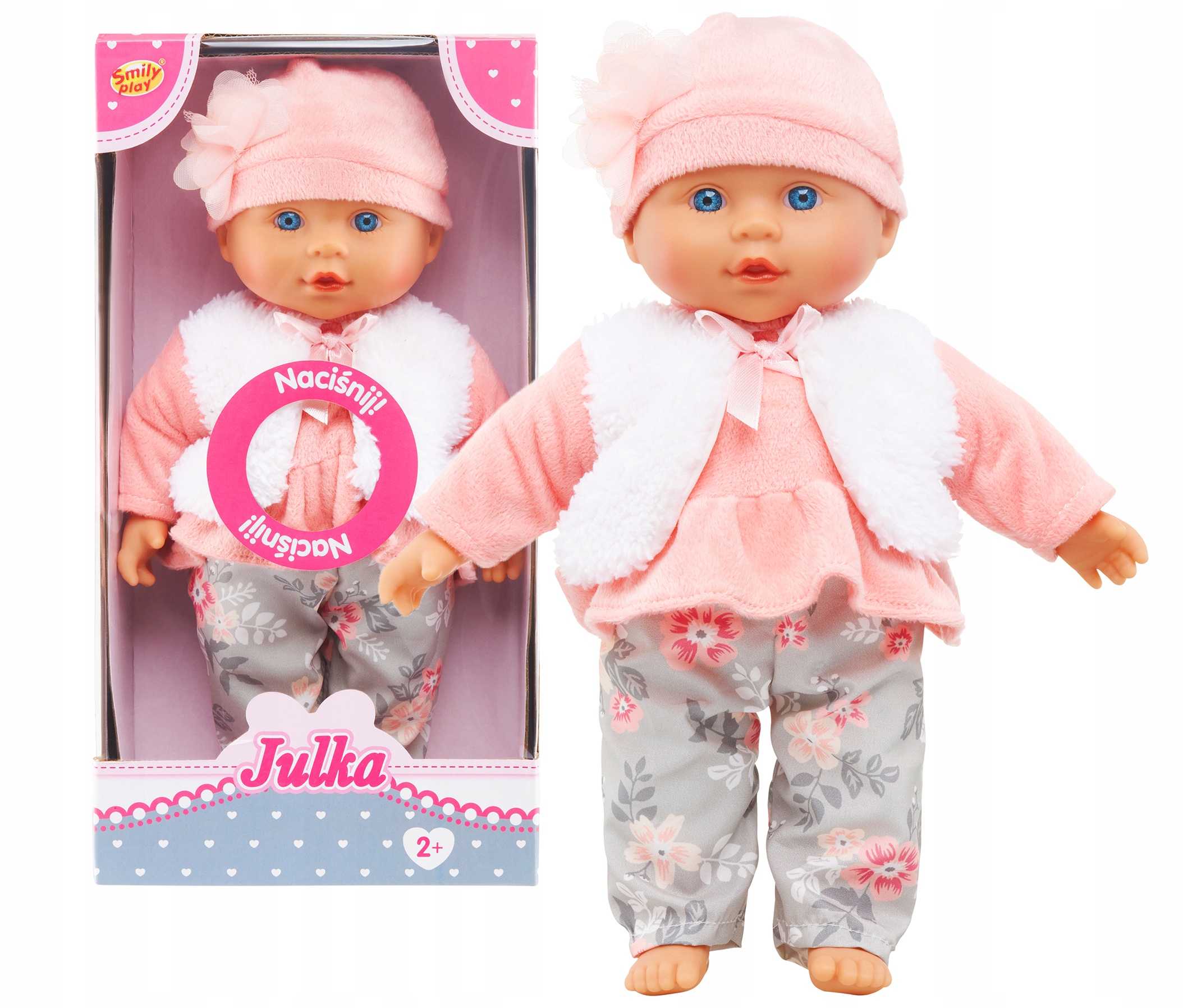 

Smily Play Lalka bobas duża mówi 2 języki Pl En