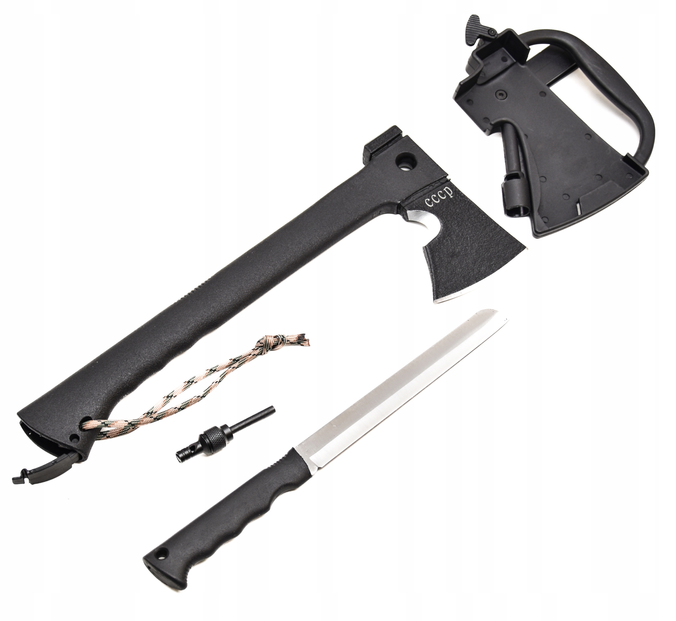 Sekera Tomahawk Skrytá Nůž Pouzdro Křesadlo