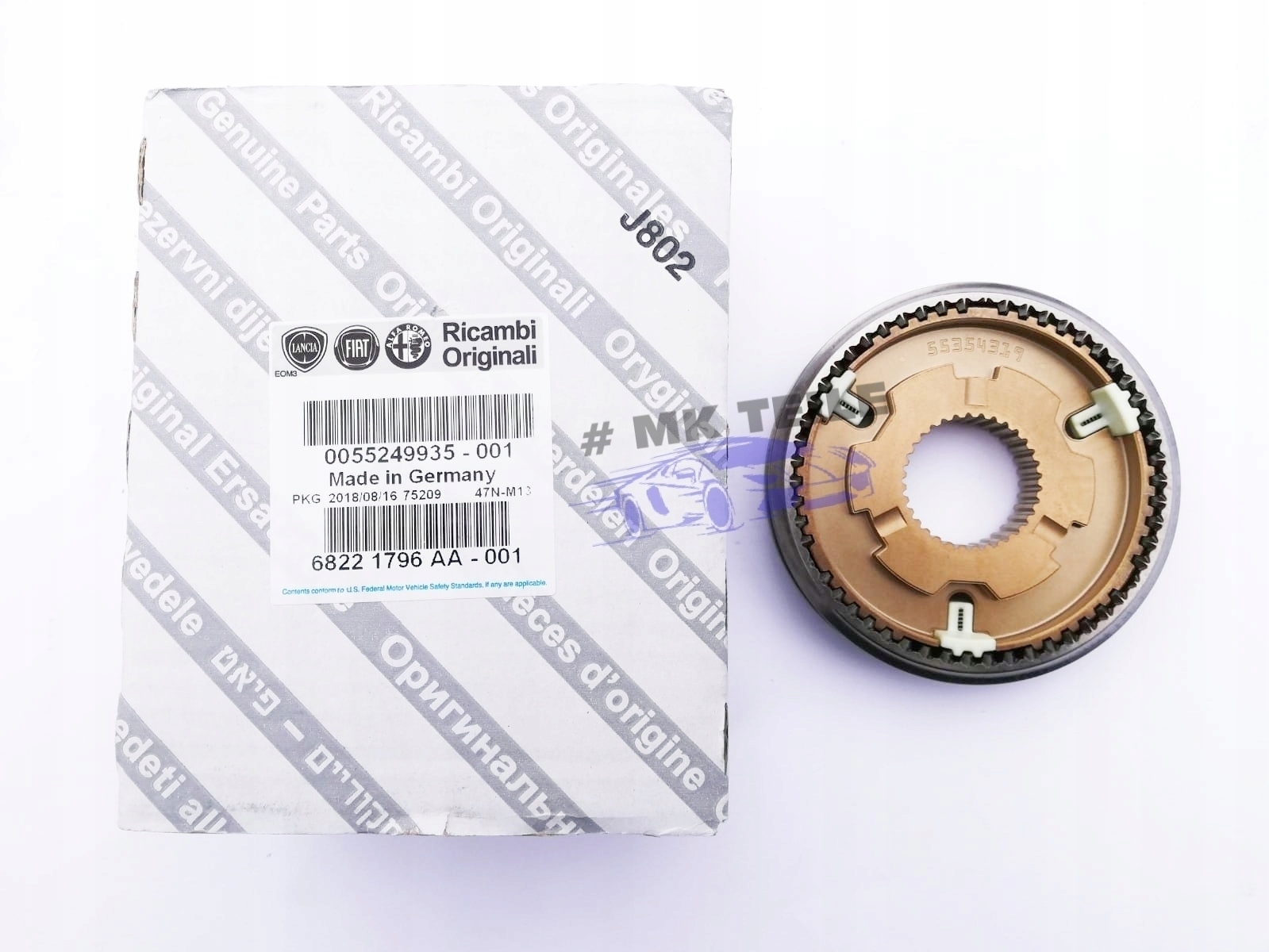 55249935 - Перемикач маточини 3-4 передача M40 DUCATO JUMPER BOXER