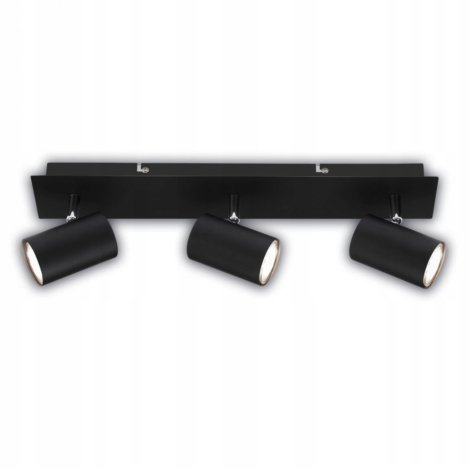 Led stropní bodové svítidlo Briloner Isil A 3x GU10 6W černé