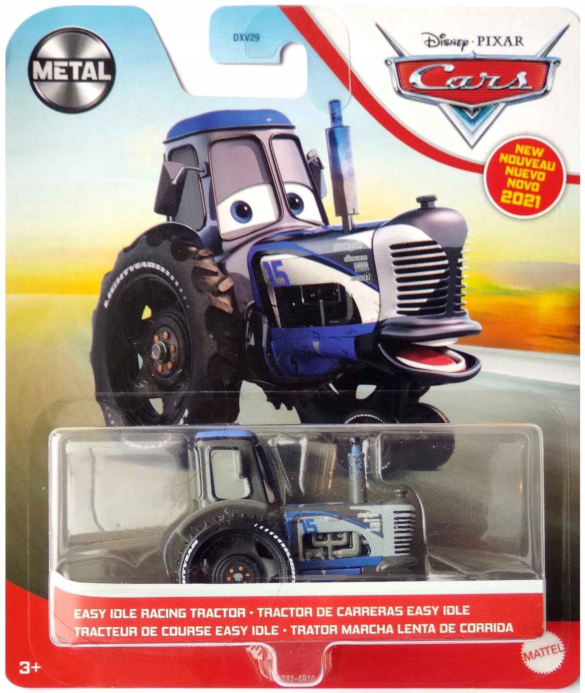 Mattel Cars Auta Easy Idle Racing Tractor Traktor 15 1:55 Nowy