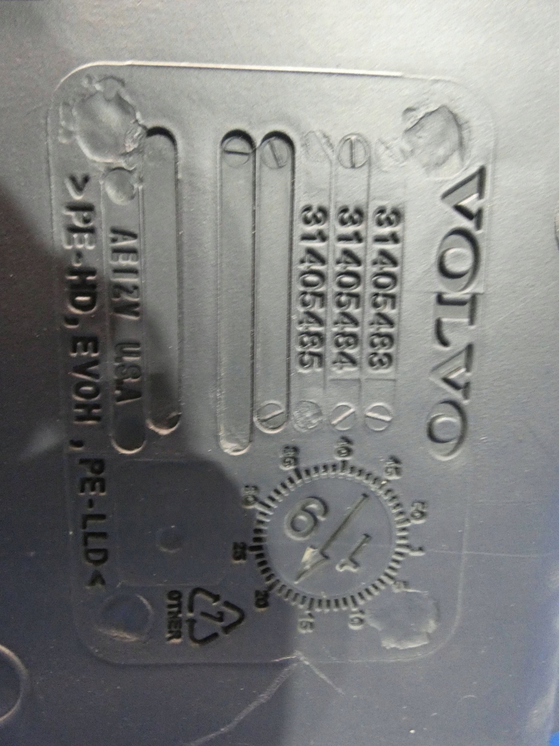 VOLVO S60 III V60 II kraftstofftank tank