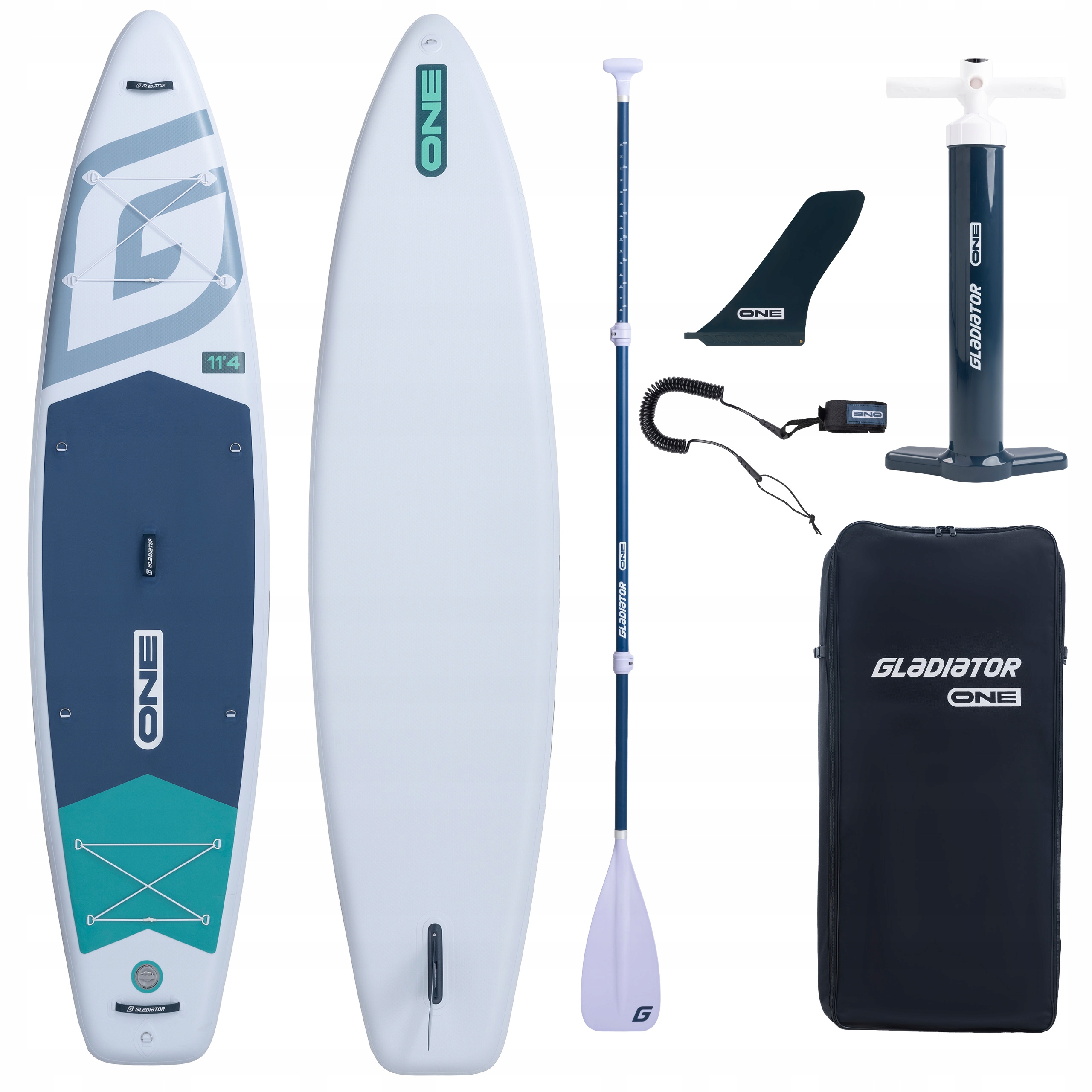 Deska Sup Pompowana Gladiator One 11'4 Touring White 2026
