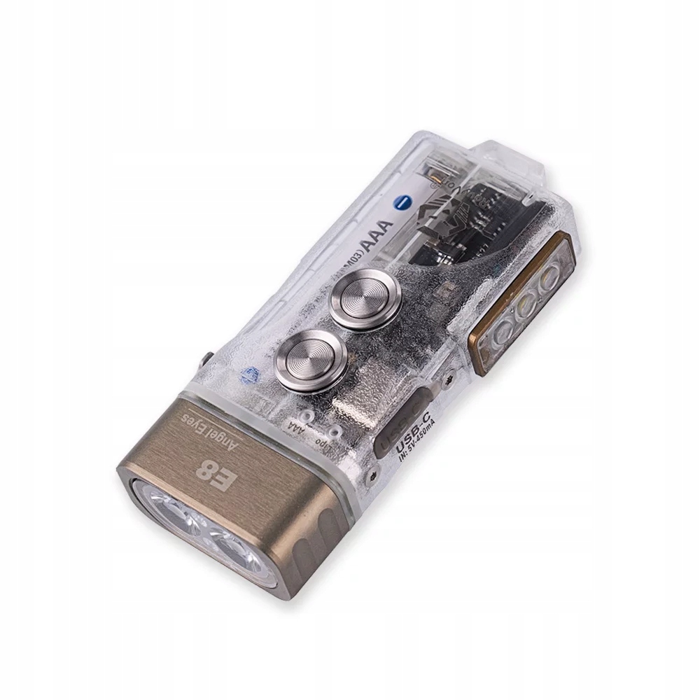 Ліхтарик Rovyvon Angel Eyes E8 UV / White / White