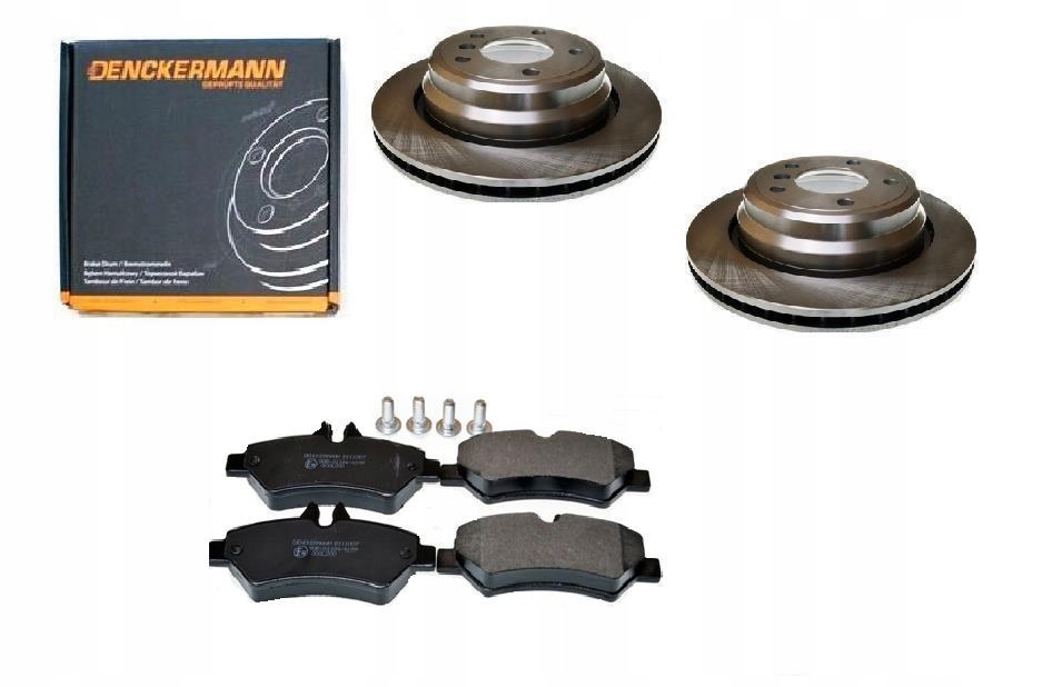 Kotouče Kostky Vw Crafter Zadní 298MM Sada.