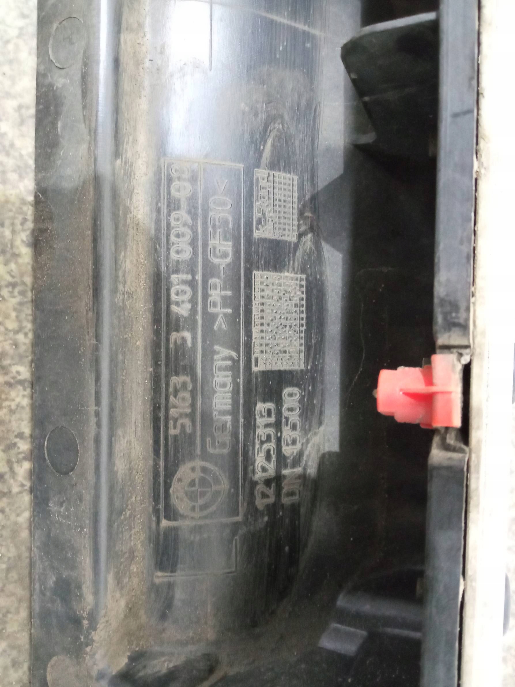 kryt PRAHU lišta levá krytka 3401009 Bmw X3 a (2003-2010) E83