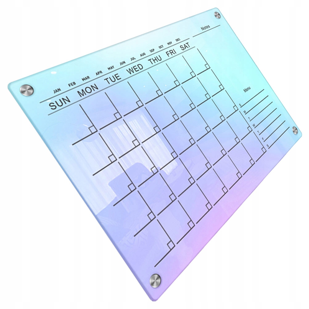 Magnetyczna tablica harmonogramu Kalendarz na rok 1800