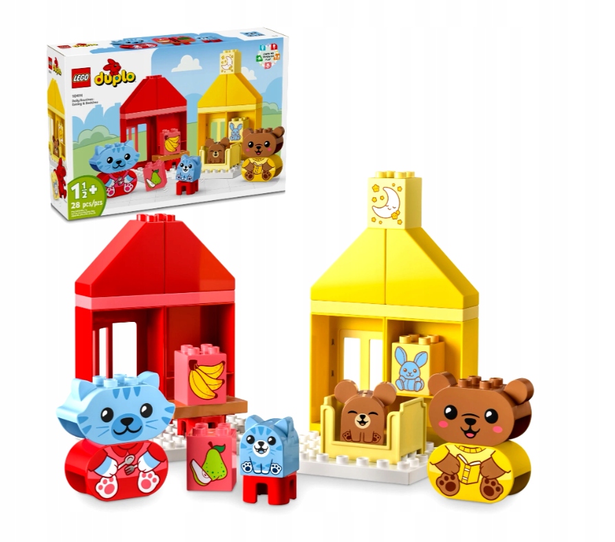 Lego 10414 Duplo Denní aktivity – jídlo a doba spánku