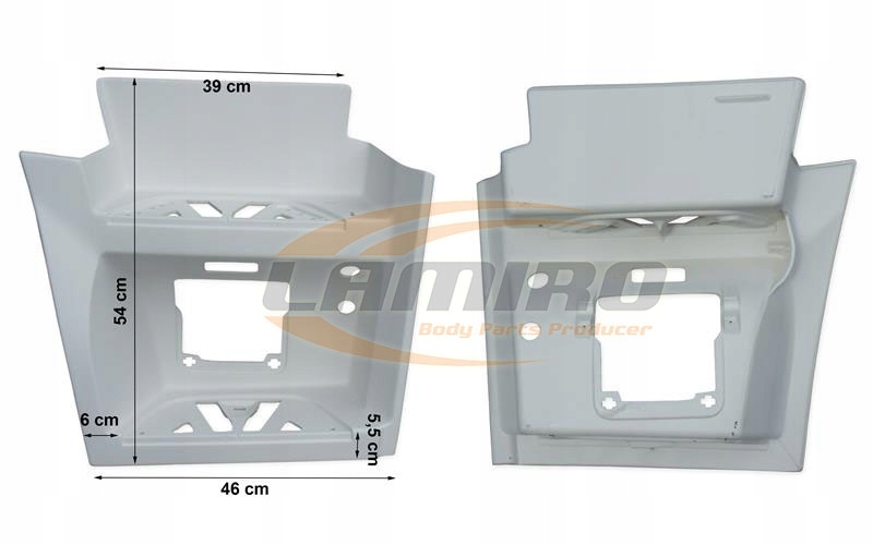 1980-16EX - MERCEDES ACTROS MP4 КРОК ПРАВА СТУПІНЬ LOW DECK