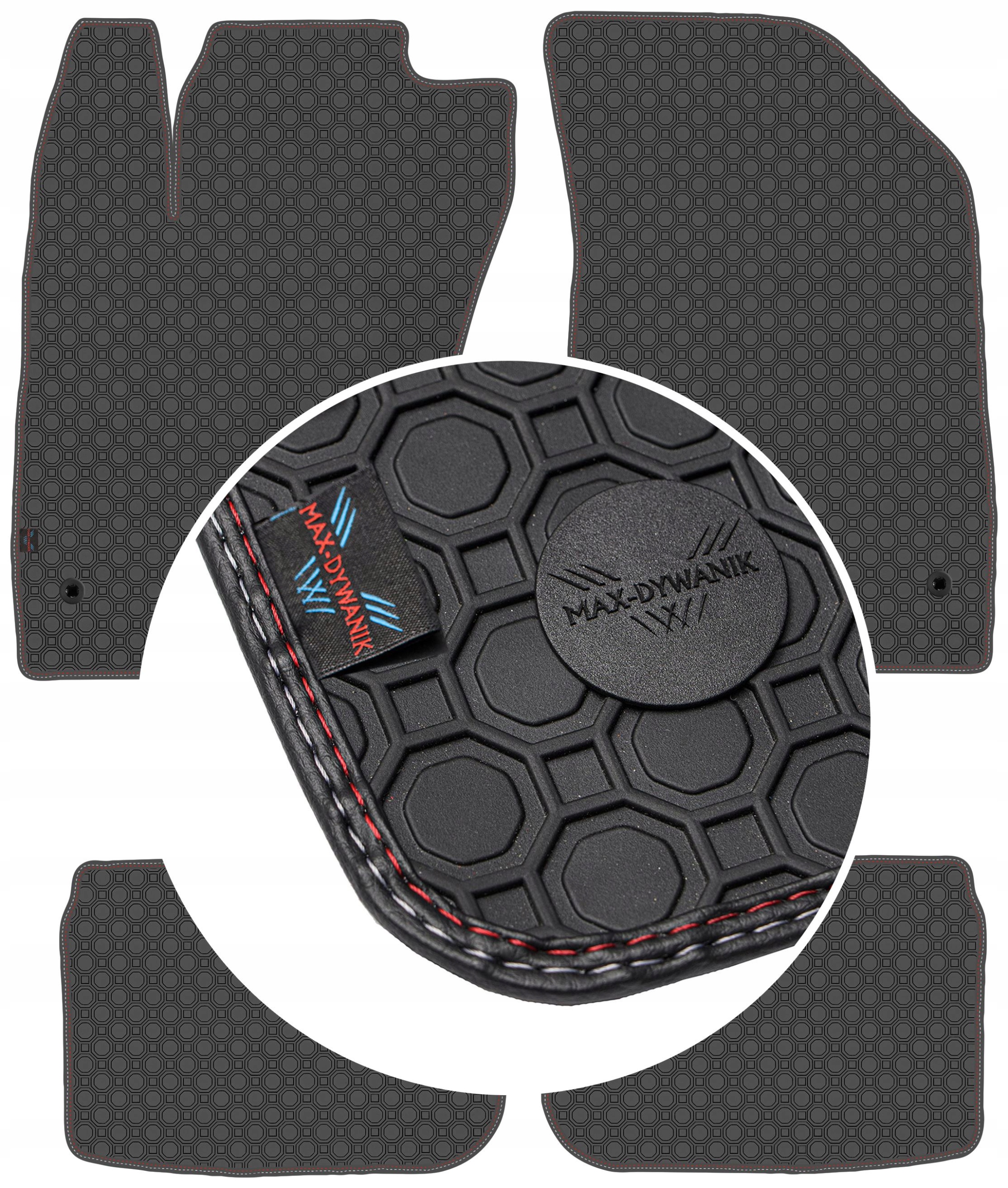 Fiat Tipo Sedan 2015 Čierne koberčeky