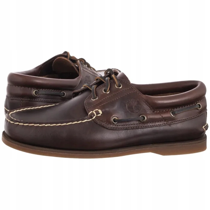 Pánské polobotky Timberland Classic Boat 3 Eye P Brown 176015 214