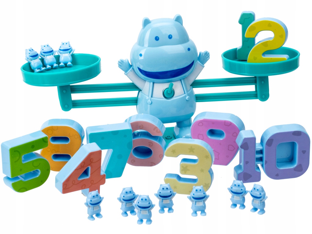 NAUKA LICZENIA Gra Edukacyjna Waga Szalkowa Cyfry Rodzaj nauka liczenia