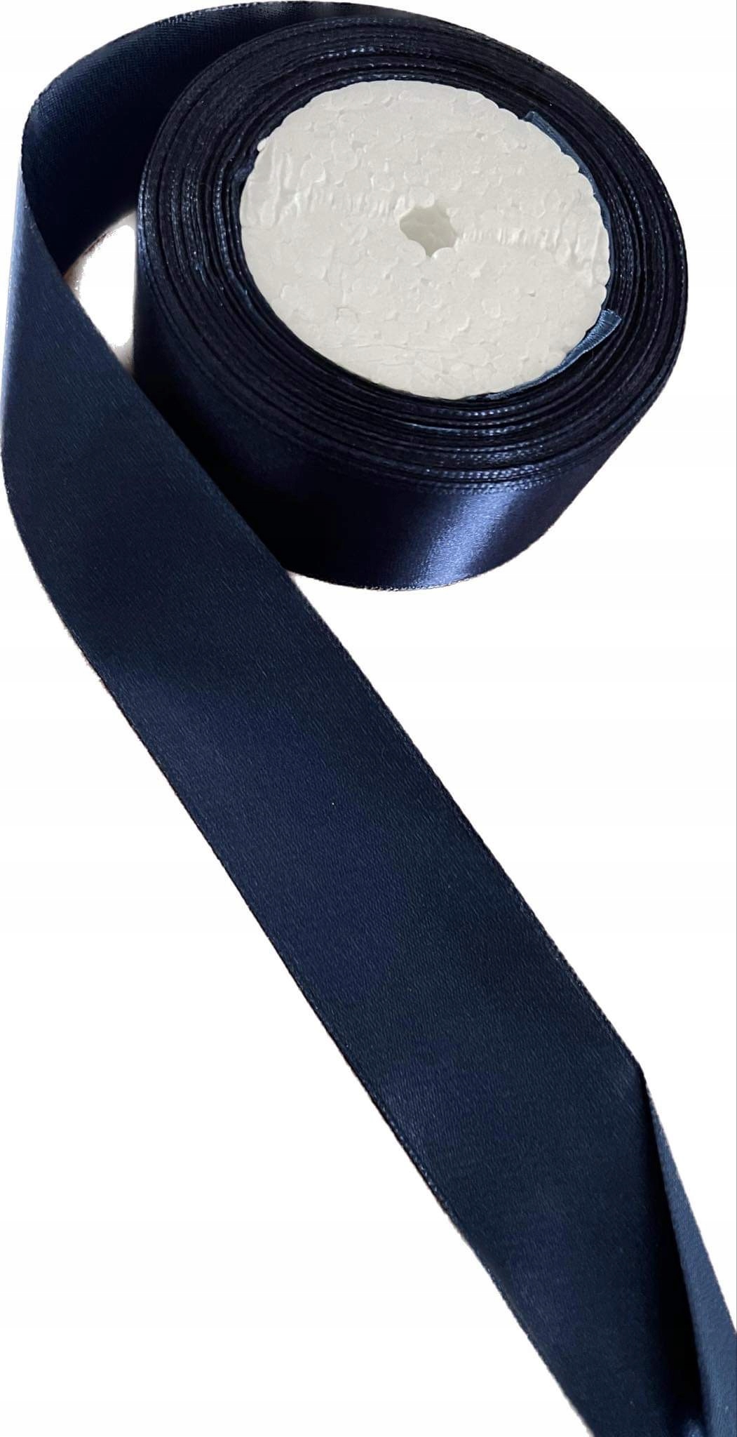 

Taśma Tasiemka Granatowa Połysk Wstążka Szer. 4CM