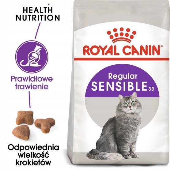 Levně Royal Canin Sensible krmivo pro dospělé kočky s citlivou pletí