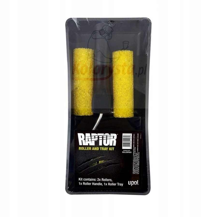 U-pol Zestaw: Wałek x2 Uchwyt Kuweta Raptor
