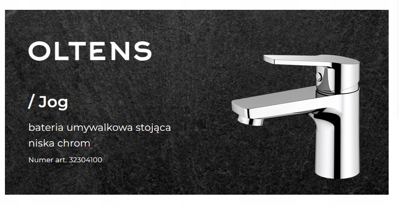 OLTENS JOG bateria umywalkowa, stojąca niska chrom Kod producenta 32304100