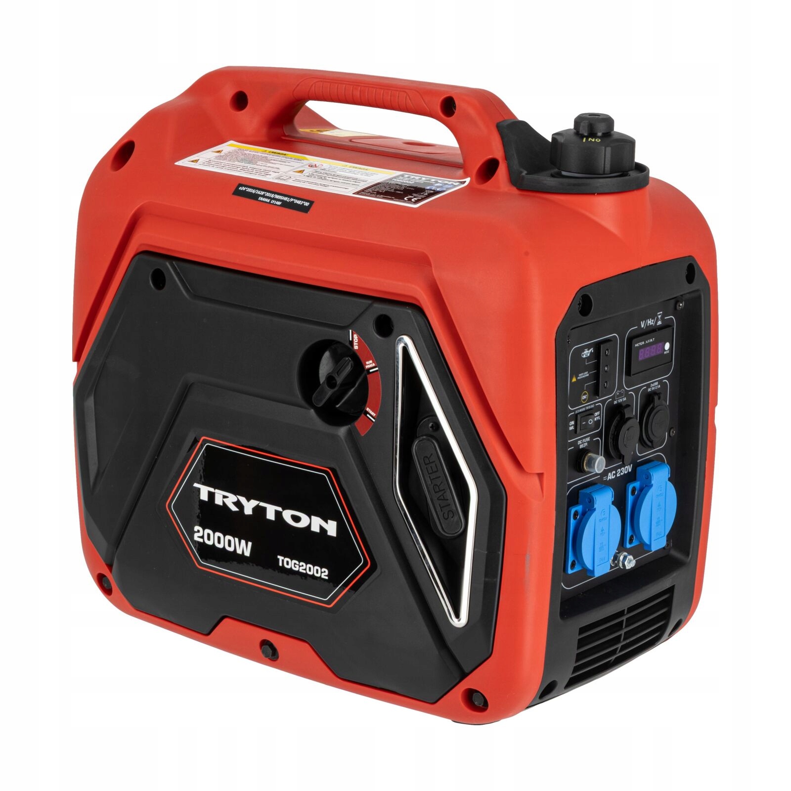 Agregat prądotwórczy Generator Prądu inwertorowy lekki przenośny 2kW Tryton