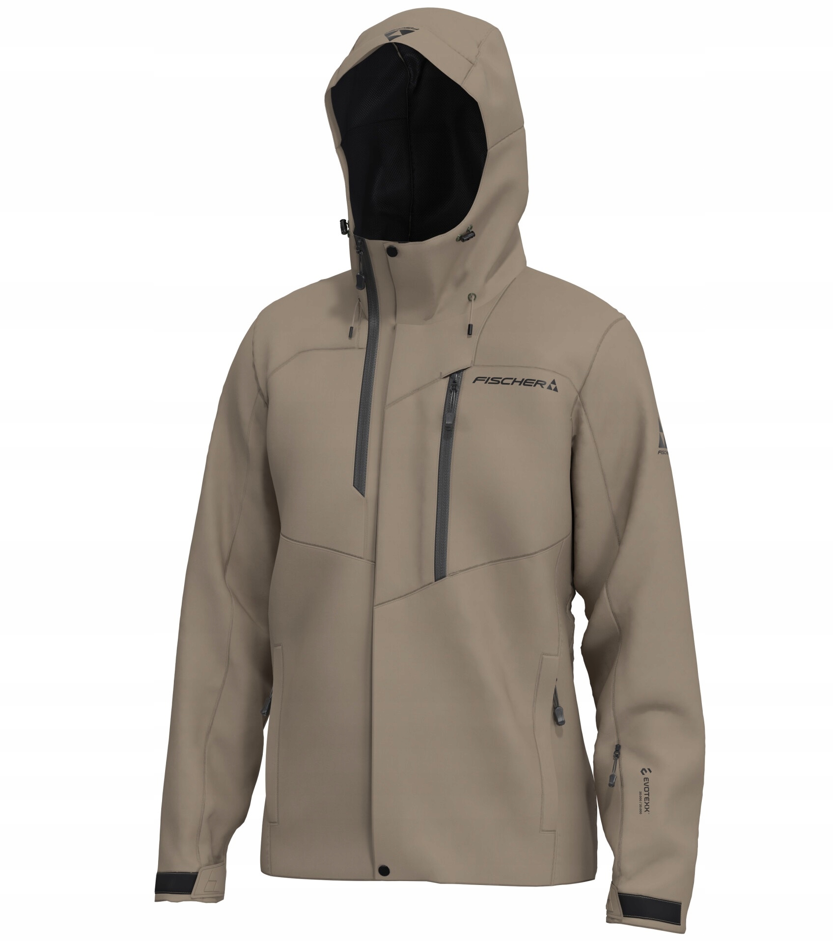 Kurtka Snowboardowa Narciarska Fischer Ranger Jacket Cobblestone Beige S